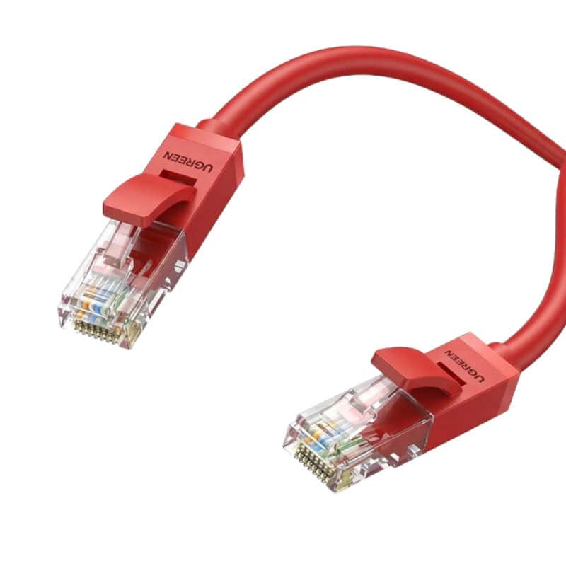 nw102 95507 ugreen rj45 cat6 ethernet 0.5m lan network cable red wr02 .jpeg