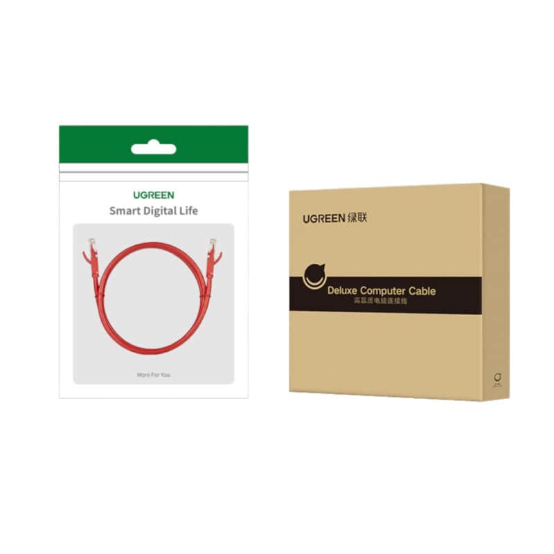 nw102 95507 ugreen rj45 cat6 ethernet 0.5m lan network cable red wr05 .jpeg