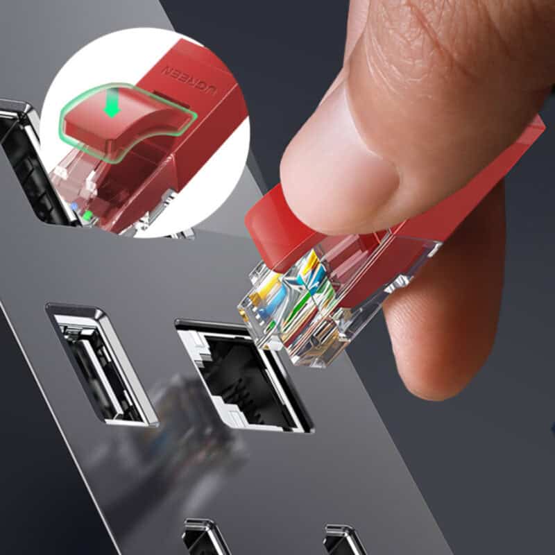 nw102 95507 ugreen rj45 cat6 ethernet 0.5m lan network cable red wr ls01 .jpeg