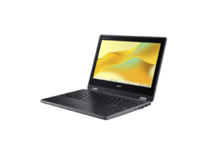 acer chromebook spin 511 11.6" hd ips touch celeron n150 4 gb lpddr5  emmc 32gb micro sd card reader wifi6e+bt hd usb camera 5maf mipi 53wh li ion battery 65w google chrome os 3 years carry in (r757t tco c70y)
