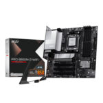 prob850m pwifi msi pro b850m p wifi am5 matx motherboard black wr 01a.jpg
