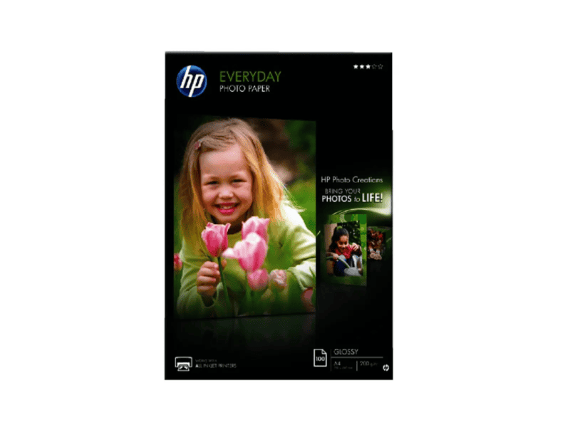 hp everyday photo paper a4 gloss 100 sheets hp everyday photo paper a4 gloss 100 sheets