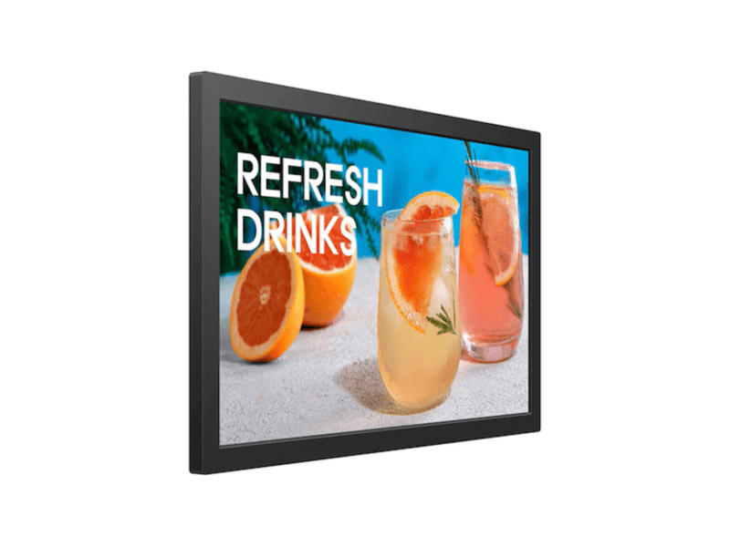 samsung 13" professional display full hd 16/7 usage 500nit brightness soc media player: sssp 6
