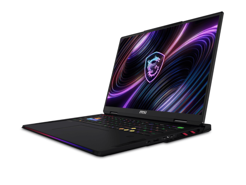 msi / raider 18 max hx a2wj 1066za / intel core ultra 9 290hx / ddr5 6400mhz 64gb (2x 32gb) / 2tb nvme pcie ssd / rtx 5090 gddr7 24gb / 18" 16:10 uhd+ (3840x2400) miniled 120hz / windows 11 home / no bag included / core black / 2 year warranty msi / raider 18 max hx a2wj 1066za / intel core ultra 9 290hx / ddr5 6400mhz 64gb (2x 32gb) / 2tb nvme pcie ssd / rtx 5090 gddr7 24gb / 18" 16:10 uhd+ (3840x2400) miniled 120hz / windows 11 home / no bag included / core black / 2 year warranty