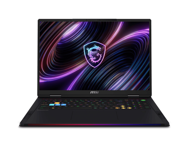 msi / raider 18 max hx a2wj 1066za / intel core ultra 9 290hx / ddr5 6400mhz 64gb (2x 32gb) / 2tb nvme pcie ssd / rtx 5090 gddr7 24gb / 18" 16:10 uhd+ (3840x2400) miniled 120hz / windows 11 home / no bag included / core black / 2 year warranty