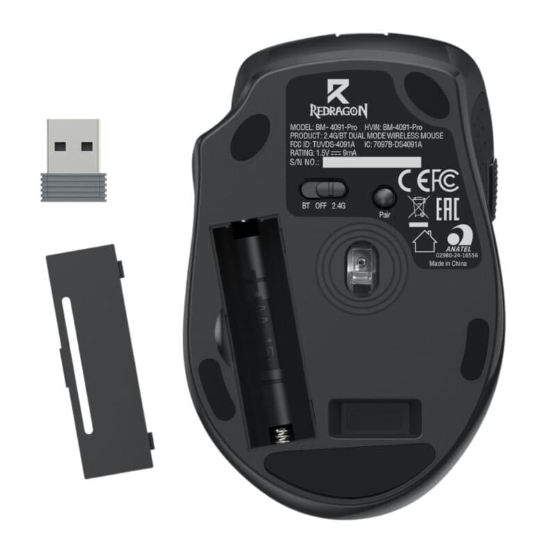 rd bm 4091 pro redragon bm 4091 pro 26000 dpi dual mode wireless gaming mouse black wr 06a.jpg