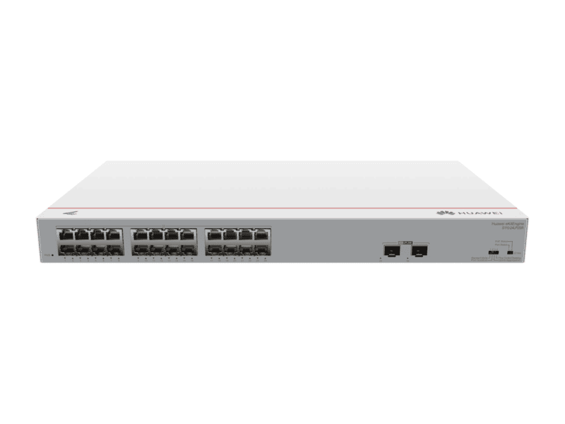 huawei s110 24lp2sr unmanaged switch 24 x 10/100/1000base t ports, 2 x ge sfp ports, poe+