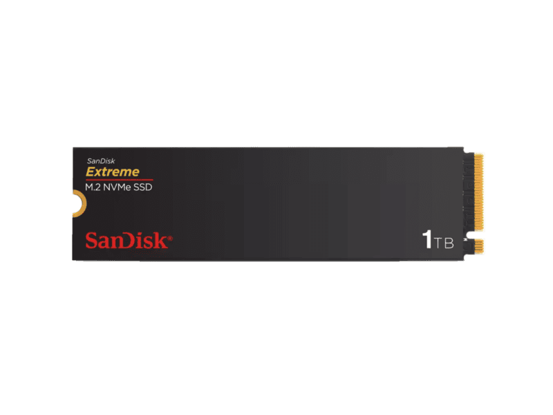 sandisk extreme 1tb nvme ssd read speed up to 5150 mb/s write speed to up 4900 mb/s pcie 4.0 x4 ncache 2.0 600tbw