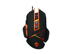 canyon mouse hazard gm 6 led wired black orange