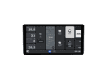 shelly wall display x2i smart 6.95” color touchscreen (black)
