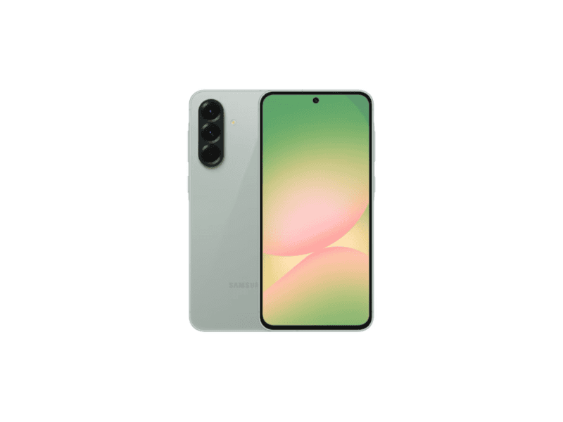 samsung a56 5g 256gb awesome olive 6.7" fhd+ amoled [1080x2340], octa core 2.4 ghz, 8 gb ram, 256 gb internal (microsd up to 1 tb), rear 64 mp + 12 mp + 5 mp, front 32 mp, android 14, 5g + lte, bluetooth 5.3, battery 5000 mah, fast charging 25 w, colour: awesome olive