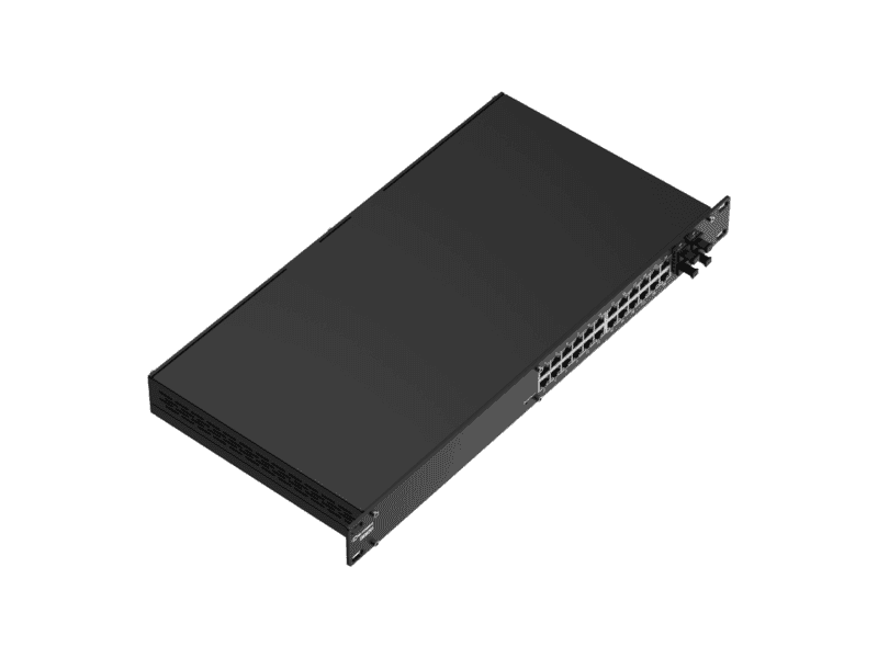 teltonika swm281 mananaged switch, 24x1000mbps + 4 sfp, ip30