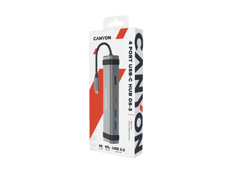 canyon hub ds 3 4in1 usb c space grey