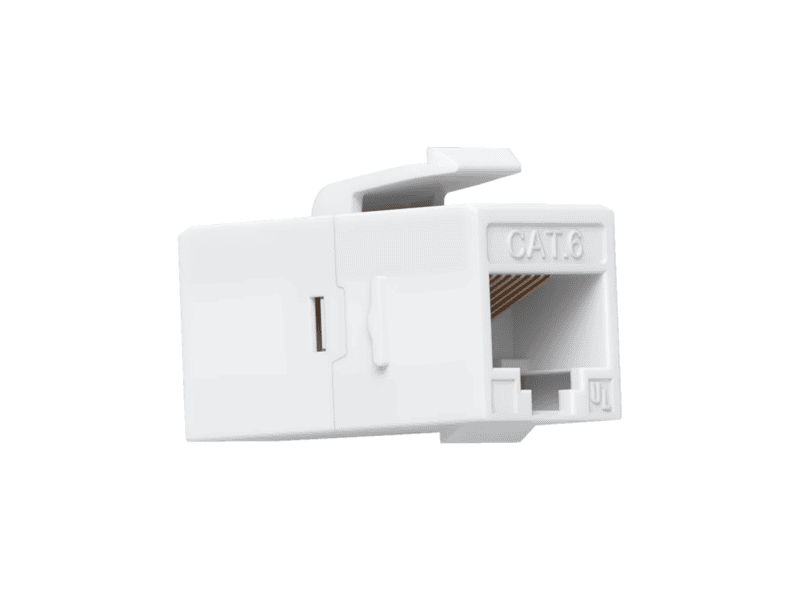 ubiquiti unifi uacc keystone coupler c6 cat6 keystone coupler, easy snap in installation on a blank patch panel, (12) keystone couplers per pack