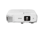epson 4100lm fullhd 1920x1080 16:9 lamp usb 2vga 2hdmi rs 232c lan wifi/miracast nobag white mobile/install
