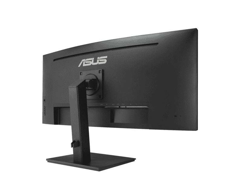 asus va34vcpsr docking monitor – 34 inch; wqhd (3440x1440); 1500r curvature; frameless; usb c pd 96w; rj45; usb hub; low blue li
