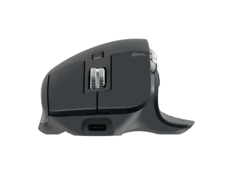logitech mx master 3s bluetooth silent graphite horizontal scroll wheel
