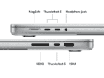 16 inch macbook pro: apple m5 pro chip with 18 core cpu and 20 core gpu, 24gb, 1tb ssd silver,model a3428