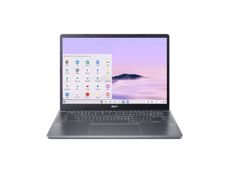 acer chromebook plus 514 14" laptop ryzen 3, 8gb ram, 128gb ssd, chrome os