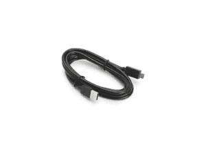 zebra usb a to usb c communications and charging cable. the cable has a length of approximately 1 meter or 3.25 feet. attaches t