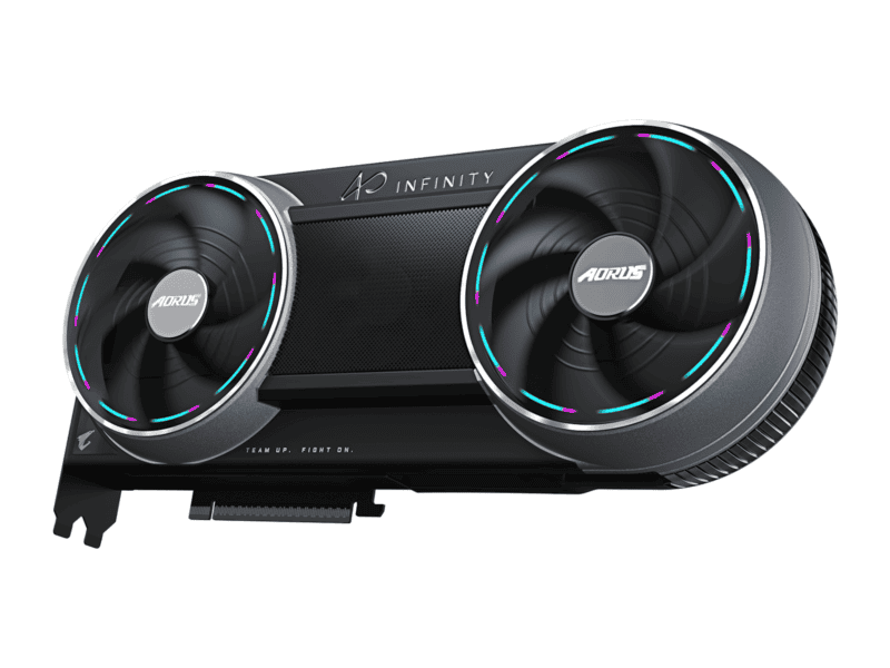gigabyte nvidia geforce rtx 5090 aorus infinity 32gb gddr7; 512 bit memory bus; 1x hdmi; 3x displayport; min 1000w psu. .