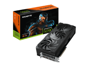 gigabyte nvidia geforce rtx 5090 windforce oc 32gb gddr7; 512 bit memory bus; 1x hdmi; 3x displayport; min 1000w psu. .