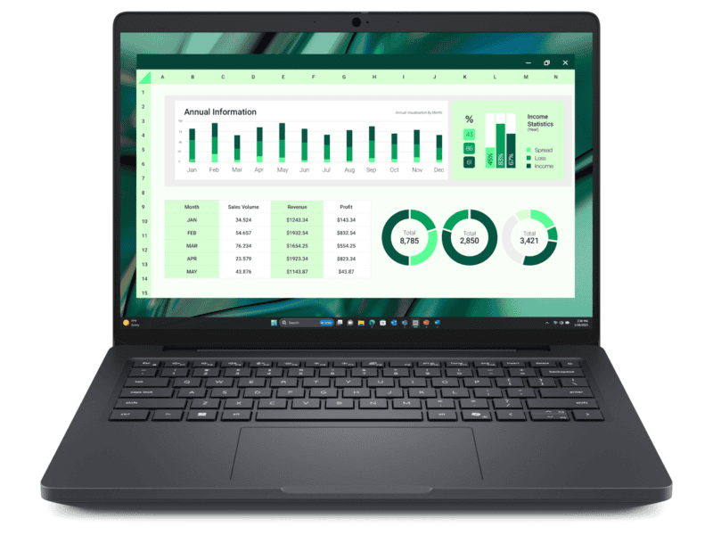 dell pro max 14 mc14250|u7 265h|32gb|1tb ssd|nvdia rtx pro 500|fgrpr & smtcd|w11 pro|fhd ir cam & mic|wlan + bt|14.0” fhd+|backlit kb|4 cell prosupport next business day onsite service after remote diagnosis with hw sw support, 36 month(s)
