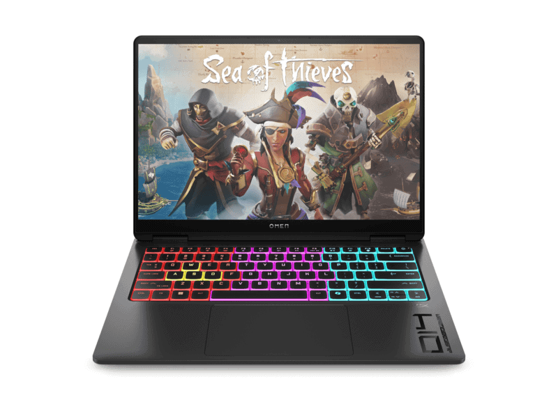 hp omen 14" ultra 7 255h 32gb 1tb geforce rtx 5060 8gb win 11 home black notebook