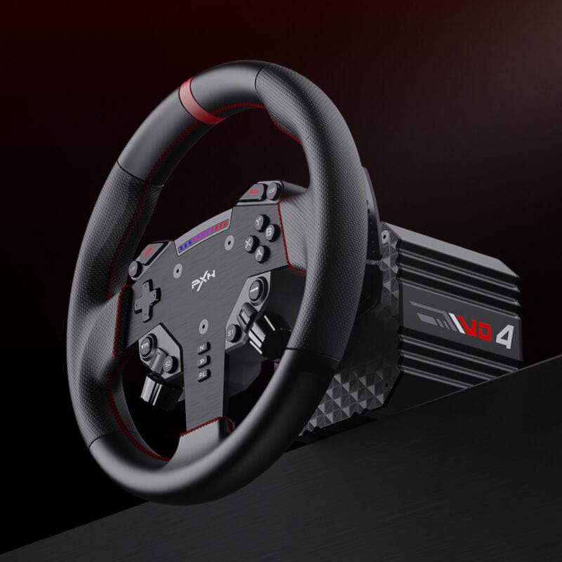pxn vd4bundleabt pxn vd4 direct drive sim racing wheel – pd hm dual pedal – z8 clamp bundle black wr 02a.jpg