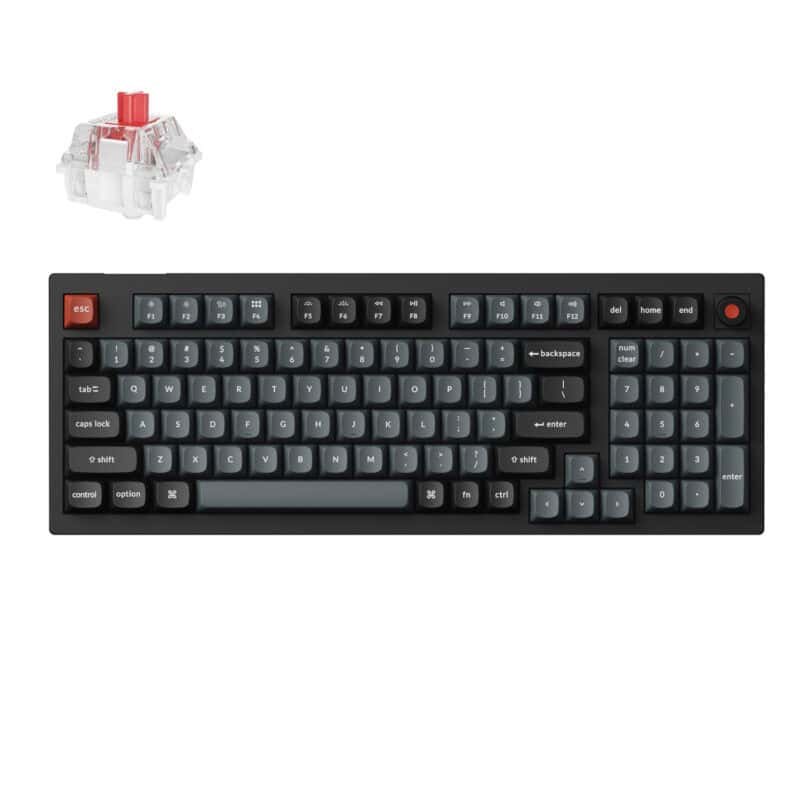 v5u d1 keychron v5 ultra 96 8k red switch hot swap keychron silk pom rgb wireless keyboard black wr 01a.jpg v5u d1 keychron v5 ultra 96 8k red switch hot swap keychron silk pom rgb wireless keyboard black wr 01a.jpg