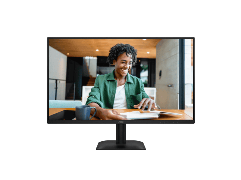 aoc 27e40l monitor 27'' fhd 1920x1080 144hz 0;5ms; dp hdmi; tuv circular polarization;internal psu adaptive sync; 3yr warranty