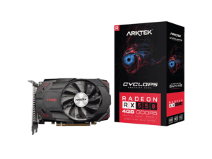 arktek amd radeon rx550 4gb gddr5 128 bit hdmi / dvi / dp graphics card