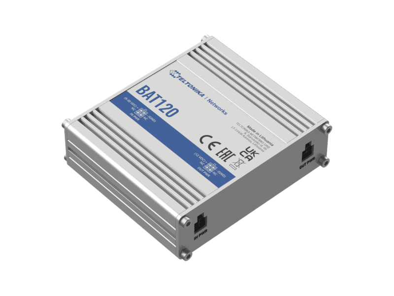teltonika bat120 uninterrupted power supply