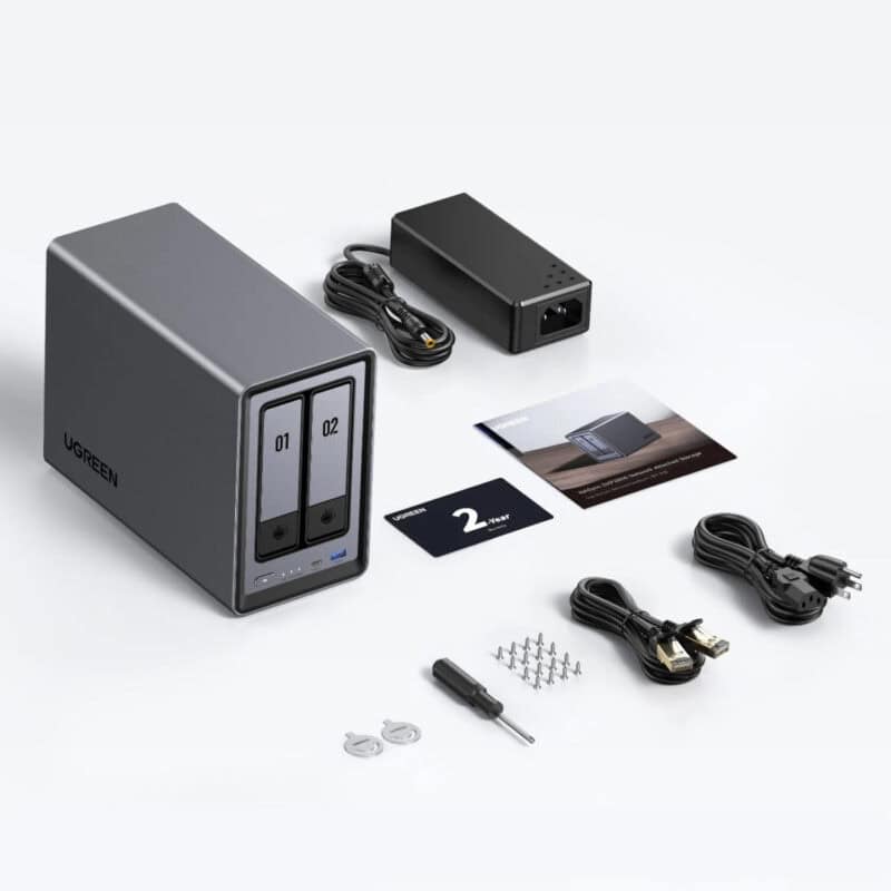 dxp2800 16tb v2 ugreen nasync dxp2800 2 bay nas with seagate ironwolf nas 16tb sata hard drive v2 bundle 2x 8tb wr 05a.jpg