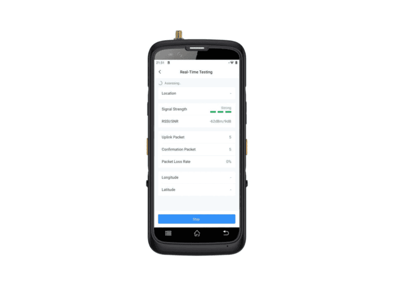 milesight lorawan field tester