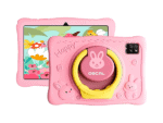 oscal kido 2 wifi 10.1 inch hd ips 800x1280 quad core t310 up to 2.0 ghz ram 4gb rom 64gb cam rear 8mp front 5mp wifi5 bt 5.0 battery 6600mah android 16 bunny pink