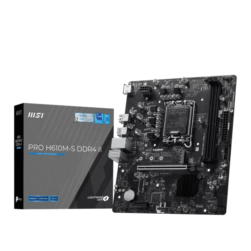 proh610m sddr4ii msi pro h610m s ddr4 ii lga1700 m atx mo wr 01.png proh610m sddr4ii msi pro h610m s ddr4 ii lga1700 m atx mo wr 01.png