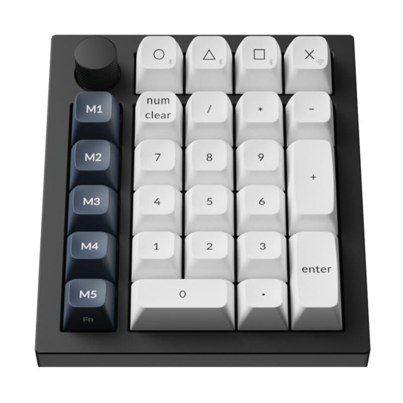 q0m m4 keychron q0 max qmk gateron jupiter banana rgb wireless custom number pad carbon black wr 02a.jpg