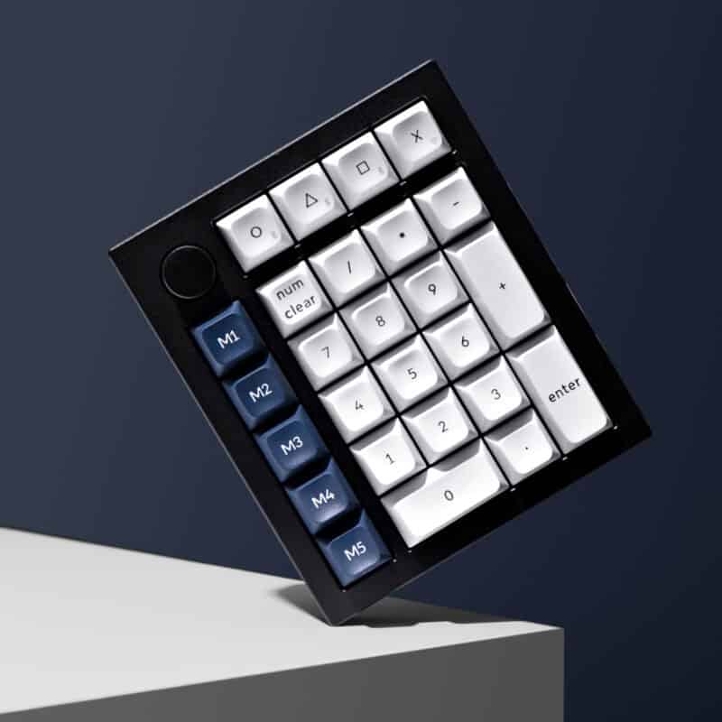 q0m m4 keychron q0 max qmk gateron jupiter banana rgb wireless custom number pad carbon black wr 03a.jpg