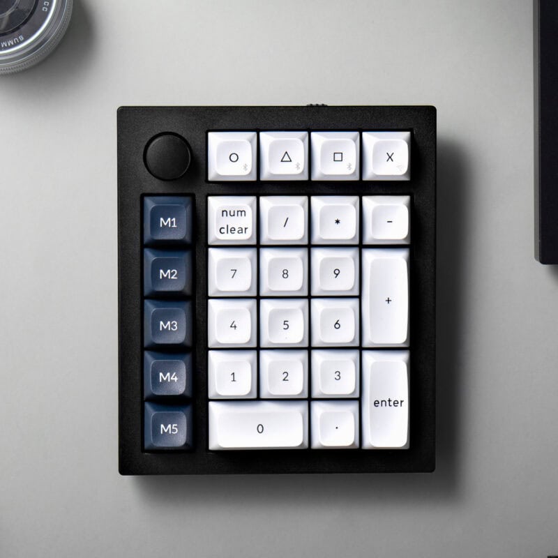 q0m m4 keychron q0 max qmk gateron jupiter banana rgb wireless custom number pad carbon black wr 04a.jpg