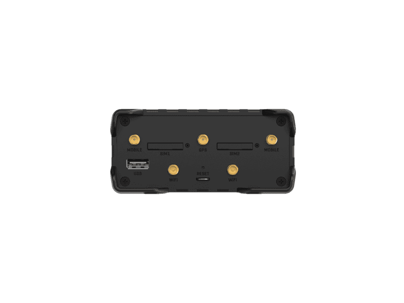 teltonika rut976 redcap 5g lte cat 4 gnss antenna or dinrail router, esim + dual sim, 1 x wan (100 mbps), 3 x wan (100 mbps), modubus rs232/rs485