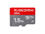 sandisk ultra® microsdxc™ uhs i card 1.5tb global ultra usd in 4x6 blister with no sd adapter