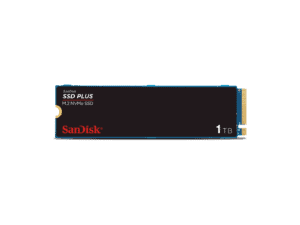 sandisk ssd plus pcie gen 3 nvme ssd, 3200mb/s r, 3 y warranty, 1tb