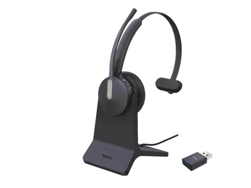 yealink wh64 hybrid mono dect and bluetooth wireless headset, teams certified, yealink wh64 hybrid mono dect and bluetooth wireless headset, teams certified,