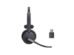 yealink wh64 hybrid mono dect and bluetooth wireless headset, teams certified,