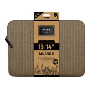 140723 port designs milano ii eco 13 14 inch universal laptop sleeve desert brown wr 01a.jpg