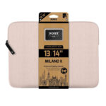 140724 port designs milano ii eco 13 14 inch universal laptop sleeve plush pink wr 01a.jpg