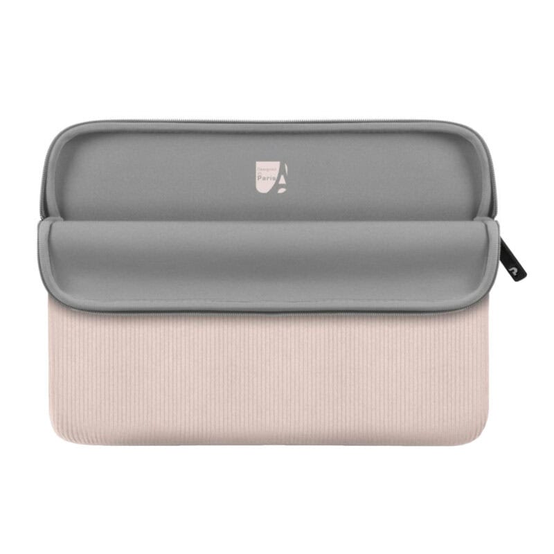 140724 port designs milano ii eco 13 14 inch universal laptop sleeve plush pink wr 03a.jpg