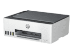 hp smart tank 585 all in one printer. print, copy, scan. print technology: hp thermal inkjet. print speed: black (a4, iso): up to 12 ppm; colour (a4, iso): up to 5 ppm; draft black (a4): up to 22ppm; draft colour (a4): up to 16 ppm. monthly duty cycle: up to 3,000 pages a4; recommended monthly page volume: 400 to 800. duplex printing: manual (driver support provided).scan file format: jpeg; pdf. scanner specs: scanner type: flatbed only; scan input modes:copy