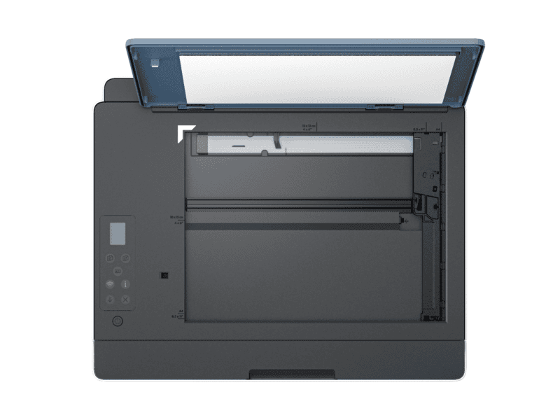 hp smart tank 585 all in one printer. print, copy, scan. print technology: hp thermal inkjet. print speed: black (a4, iso): up to 12 ppm; colour (a4, iso): up to 5 ppm; draft black (a4): up to 22ppm; draft colour (a4): up to 16 ppm. monthly duty cycle: up to 3,000 pages a4; recommended monthly page volume: 400 to 800. duplex printing: manual (driver support provided).scan file format: jpeg; pdf. scanner specs: scanner type: flatbed only; scan input modes:copy
